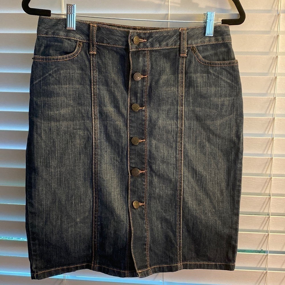 Banana Republic jean skirt